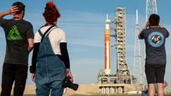 ‘Moonshots’ and merch – what it’s like to be on Florida’s Space Coast ahead of Artemis launch