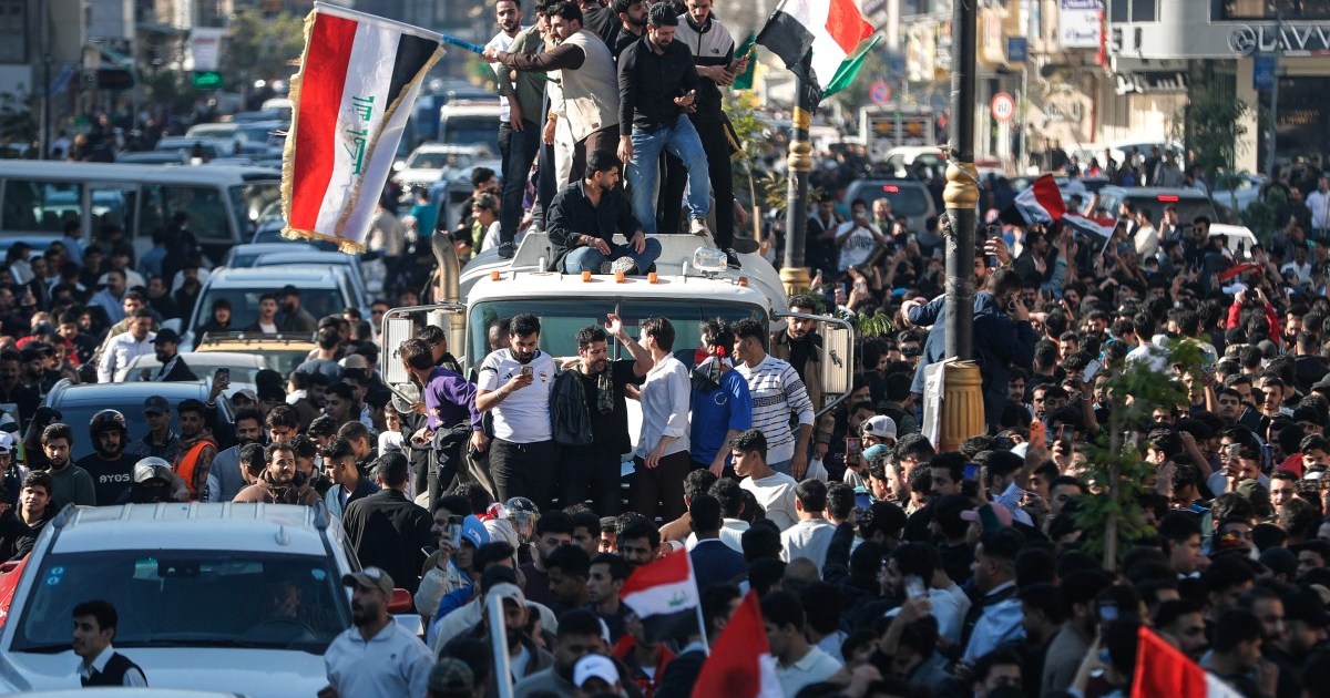 Iraq celebrates qualification for FIFA World Cup 2026