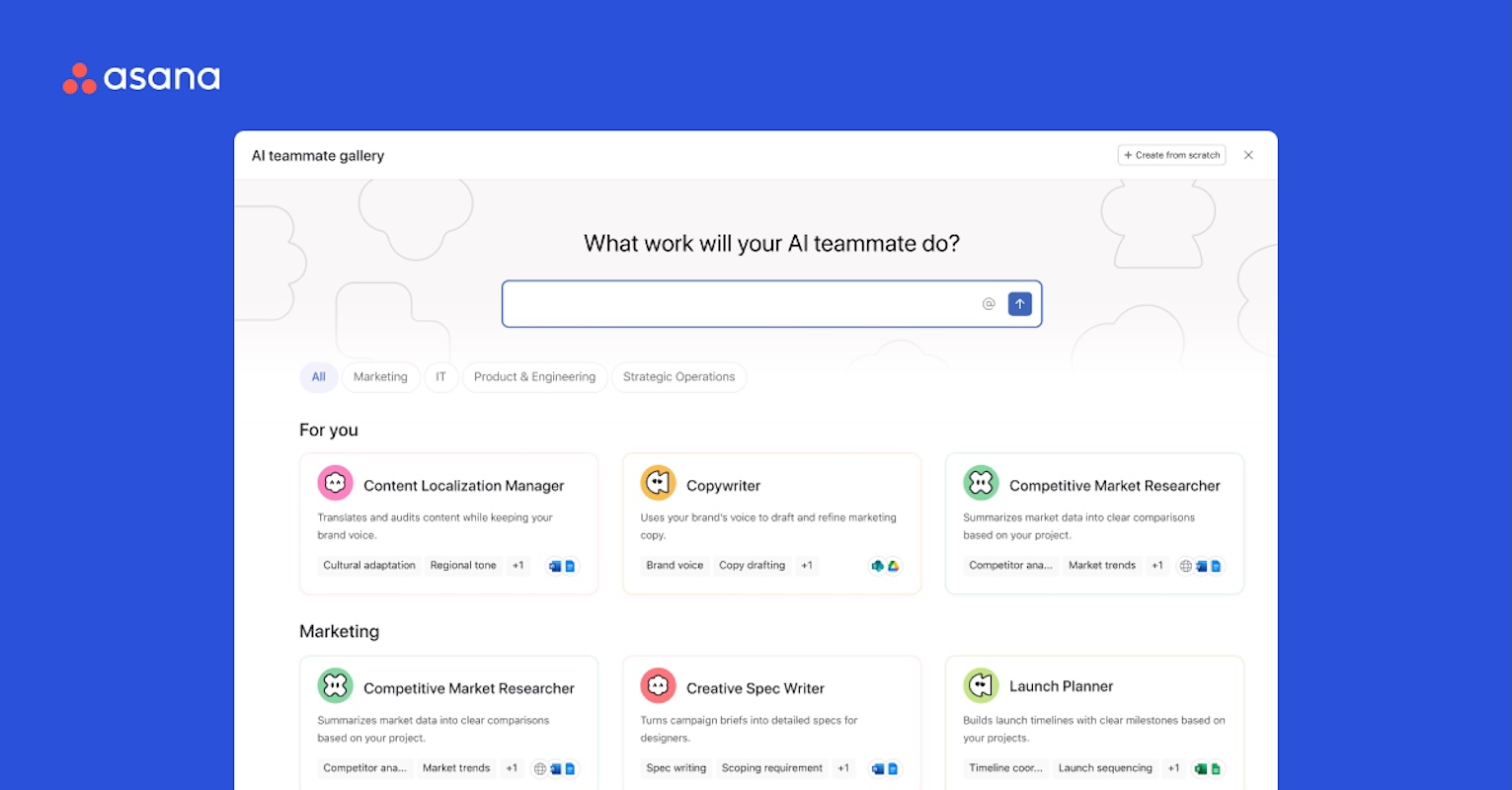 Asana’s chief product officer: Why enterprise AI agents should be ‘multiplayer by design’