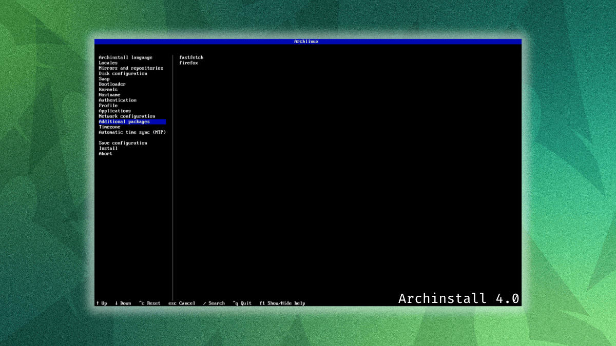 Arch Installer Goes 4.0 With a New Face and Fewer 'Curses'