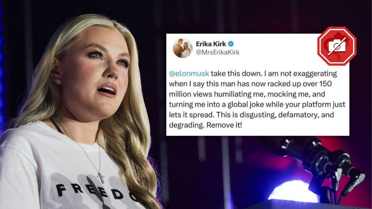Did Erika Kirk ask Musk to remove Druski parody video?