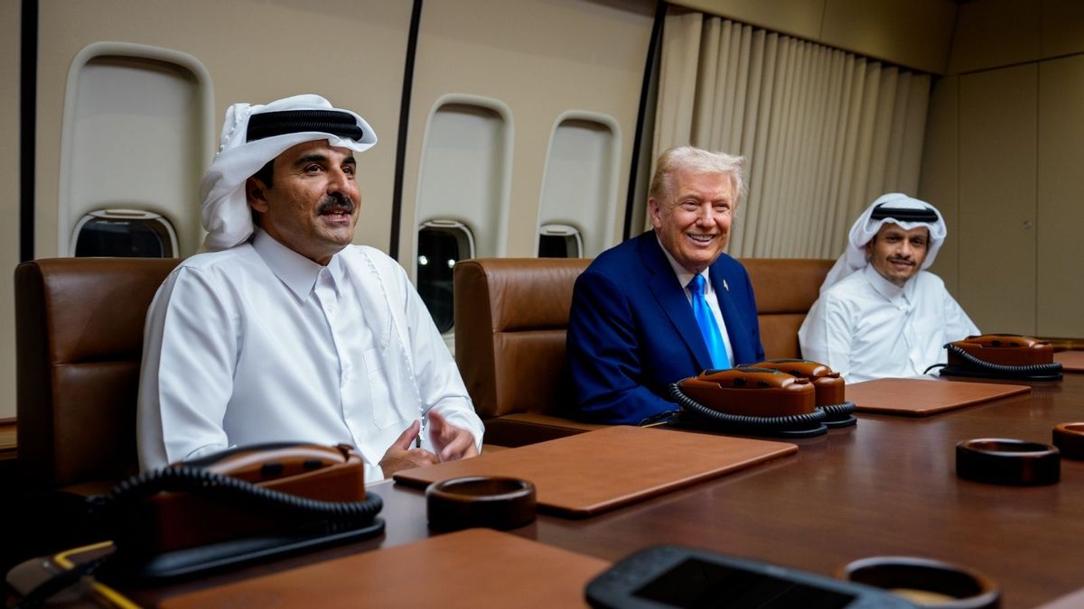 Grounding false rumor Qatar asked Trump to return gifted luxury jet