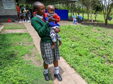 A rare school in Kenya is empowering teenage mothers with education and child care