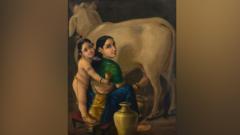 Iconic 19th Century painting sets Indian art record with $17.9m sale