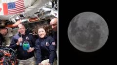 ‘Absolutely spectacular’: Artemis II crew see first glimpse of far side of Moon