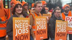 Don’t put off treatment during doctors’ strike, NHS tells patients