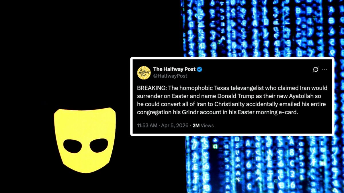 Don’t believe claim Texas televangelist accidentally emailed Grindr account info to congregation