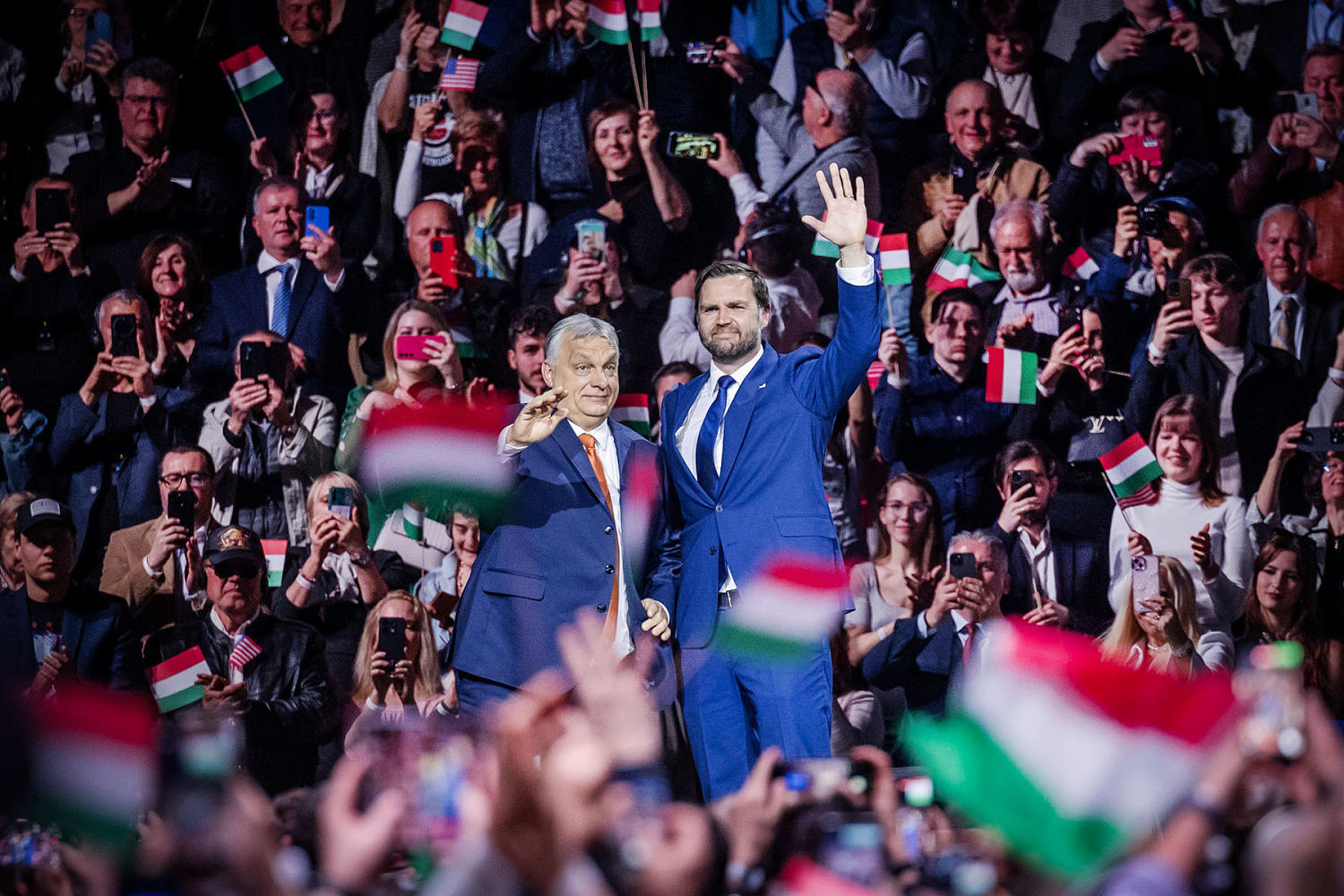 Vance tries to boosts ailing MAGA ally ahead of Hungary election