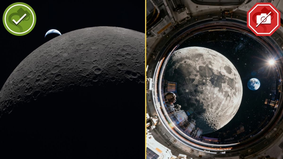 Artemis II moon images: Separating fact from science fiction