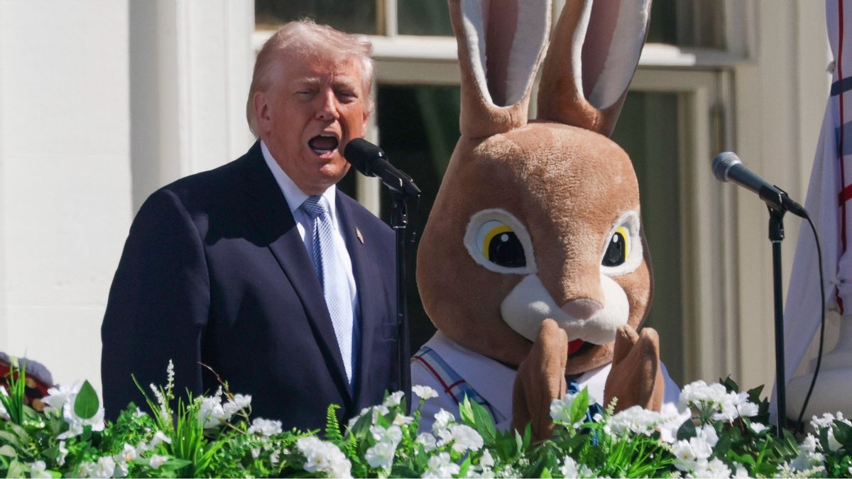 Bunnies, bombs and Biden: What Trump said during 2026 White House Easter Egg Roll