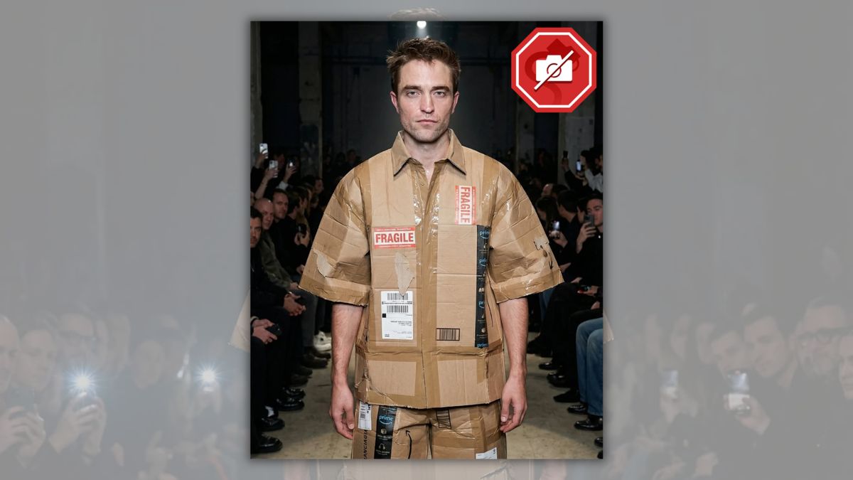 Did Robert Pattinson model Balenciaga’s shipping box outfit? Unpacking the truth