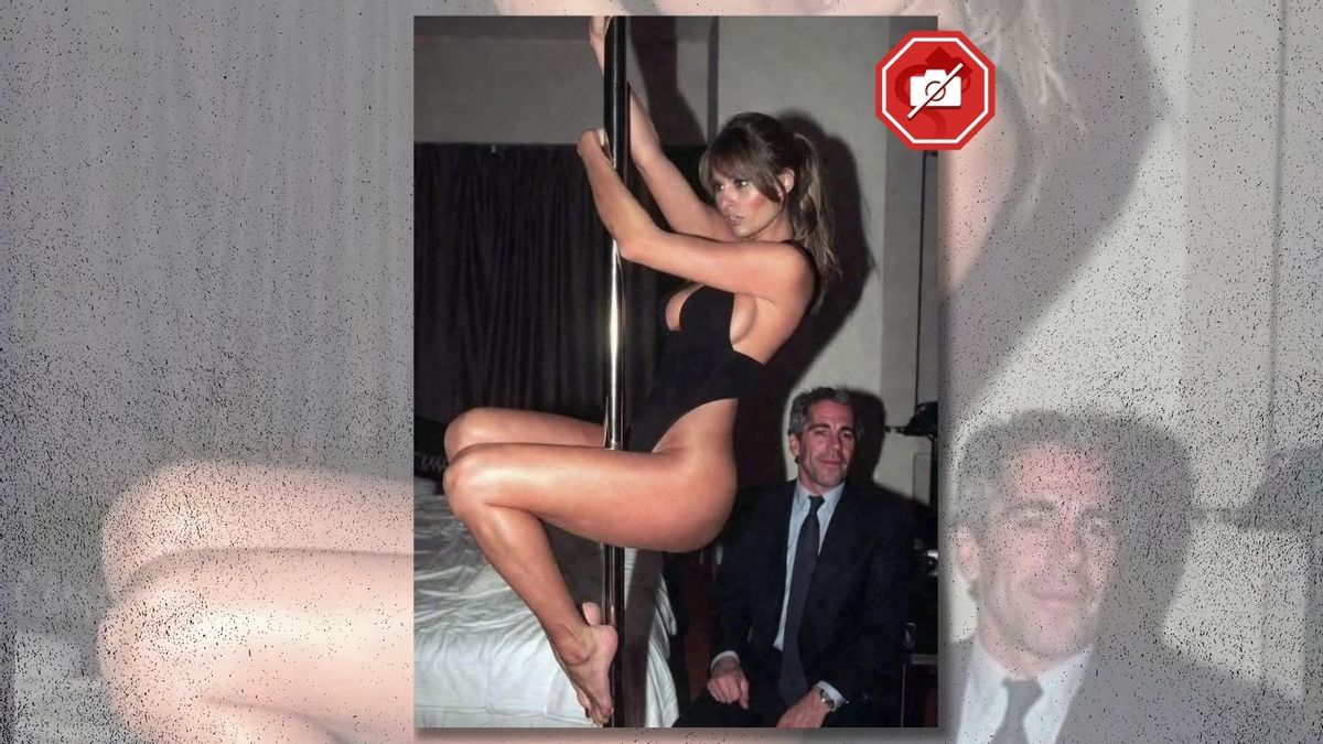 Alleged image of Melania Trump pole dancing for Epstein isn’t what it seems