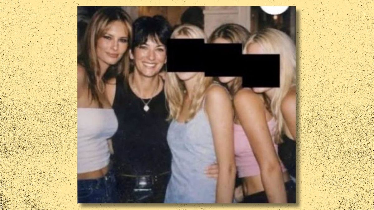 Posts claim photo shows Melania Trump, Ghislaine Maxwell and unknown girls. Here’s what we know