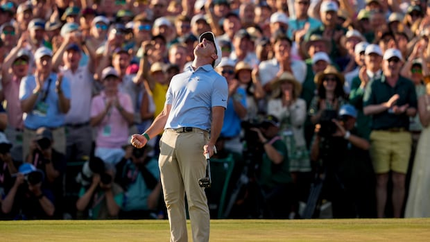 Rory repeats: McIlroy goes back-to-back at the Masters to join Jack Nicklaus, Nick Faldo and Tiger Woods