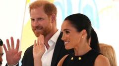 Harry and Meghan arrive in Australia for four-day tour