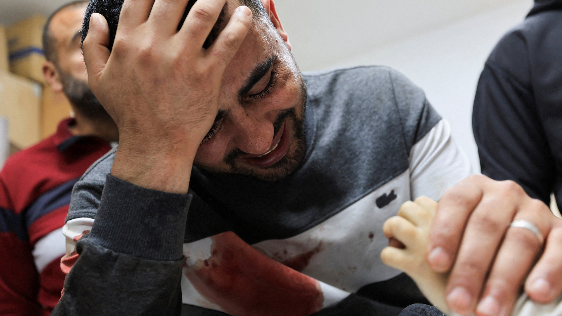 Israeli strike on Gaza police car kills child