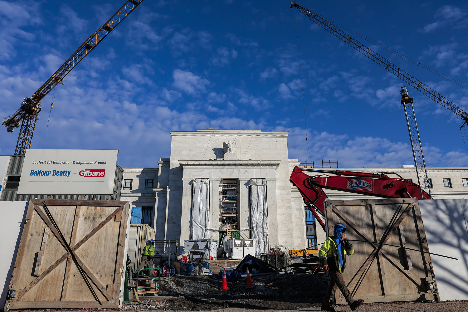 DOJ officials attempt to ‘tour’ the Fed’s renovations as probe stalls