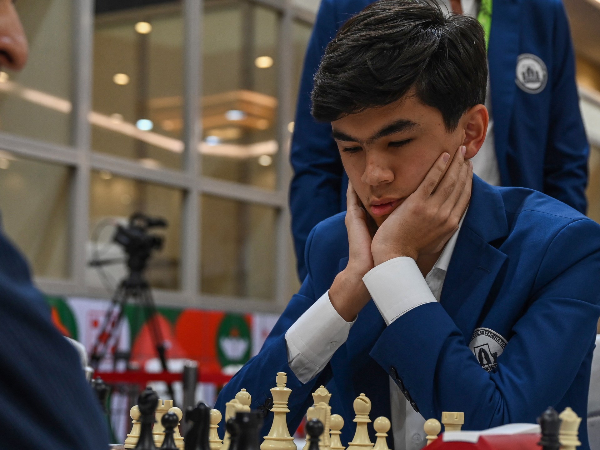 Uzbek chess grandmaster Sindarov sets up world title match with Gukesh