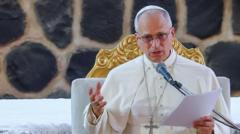 Pope criticises ‘tyrants’ who spend billions on wars, days after Trump spat