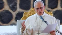 Pope criticises ‘tyrants’ who spend billions on wars after Trump spat