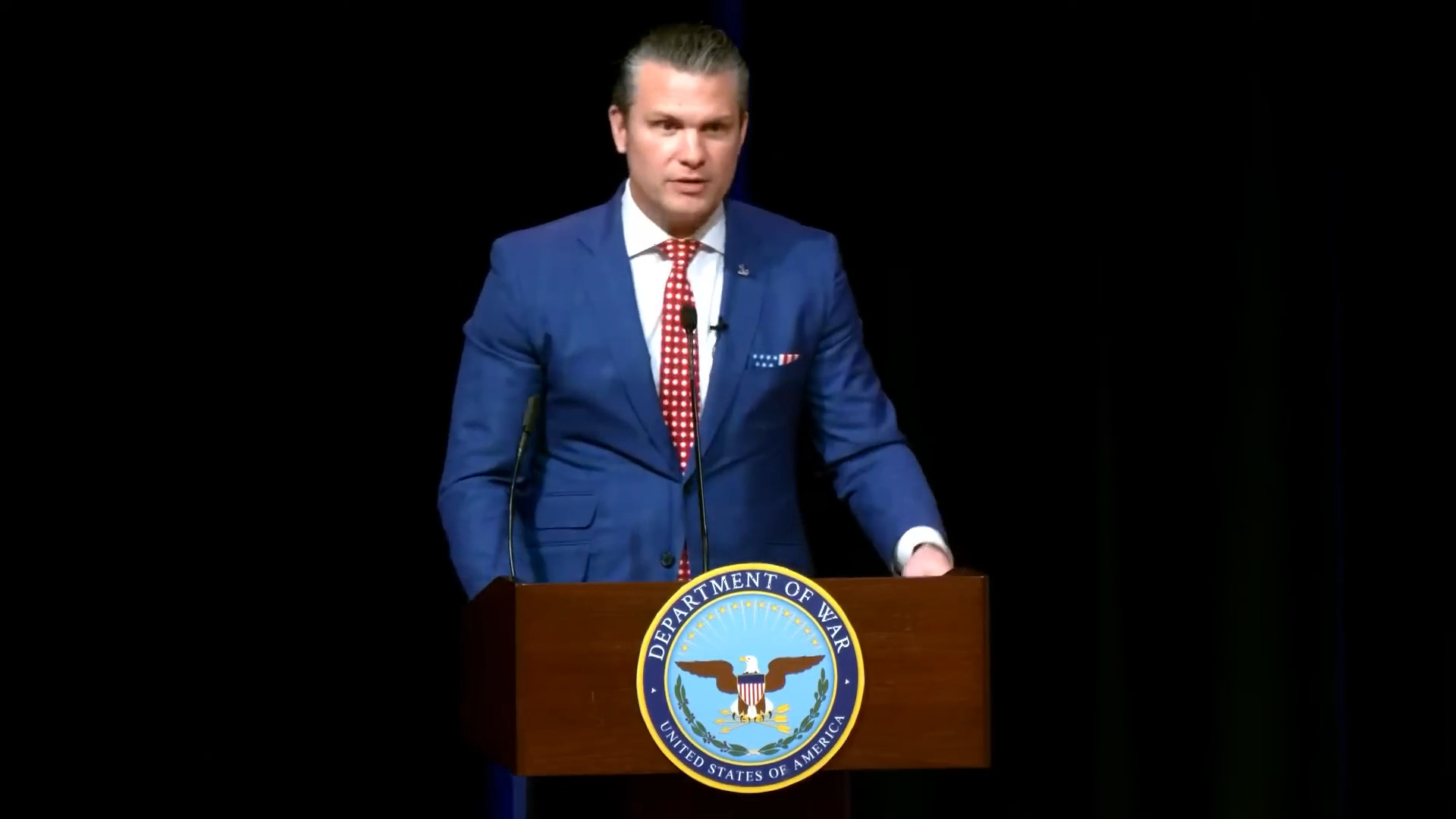 Pentagon chief Pete Hegseth reads fake Bible verse from Pulp Fiction