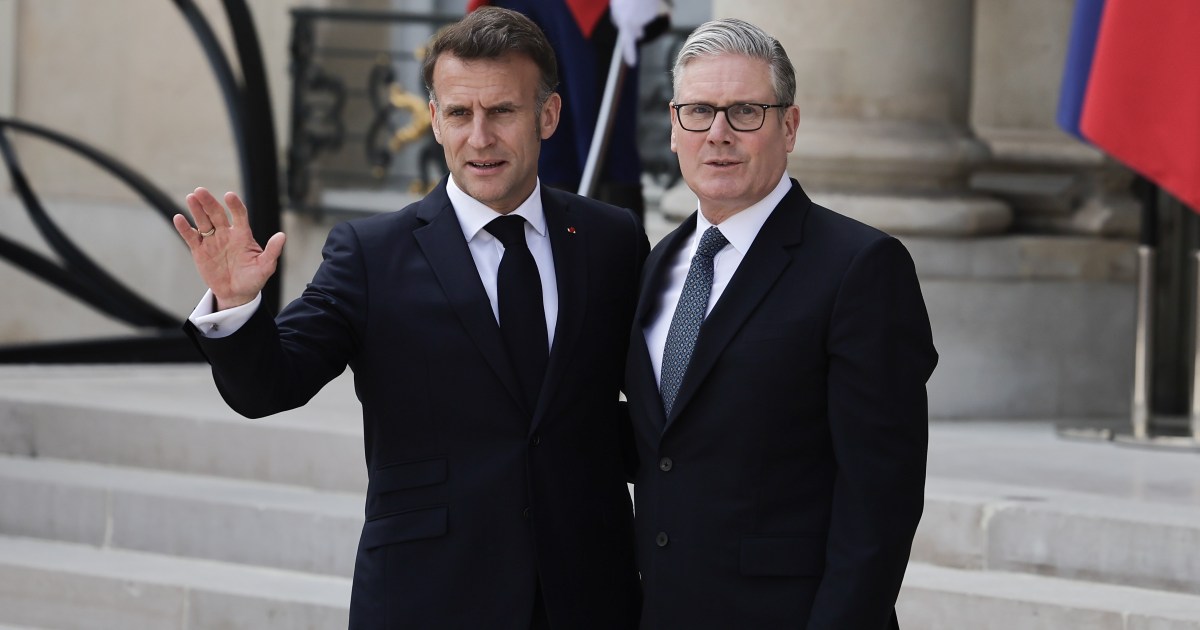 Macron and Starmer host allies for summit on Hormuz maritime security