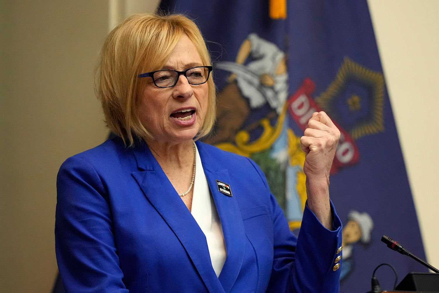 Maine Gov. Janet Mills is undecided on whether to sign a pause on data centers
