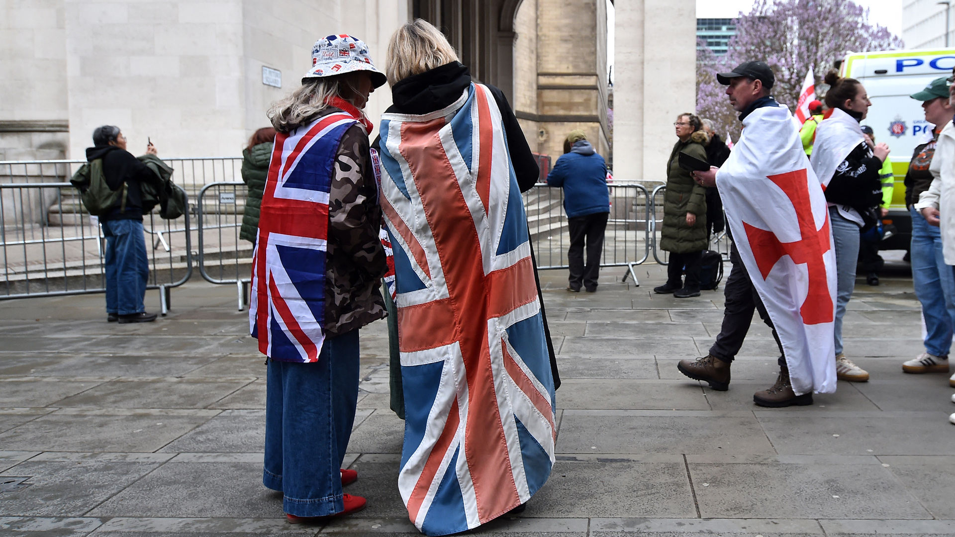 Why Britain’s far-right celebrates a saint revered in Palestine