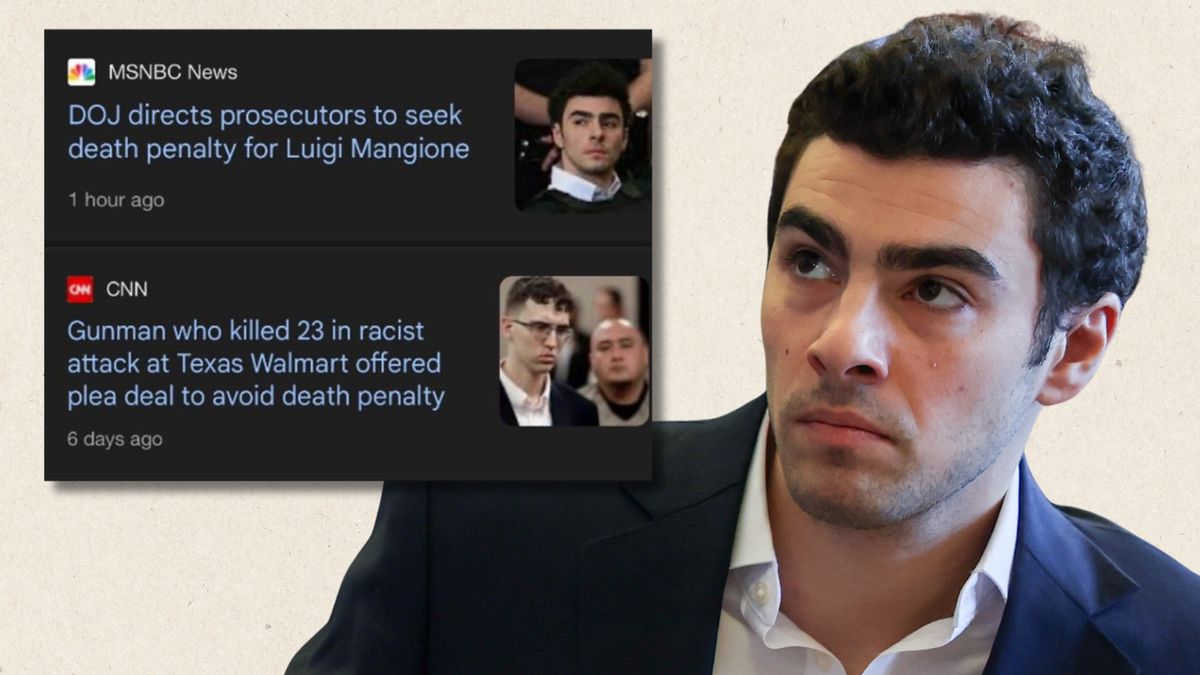 Prosecutors sought death penalty for Luigi Mangione but not white supremacist behind 2019 Texas Walmart shooting