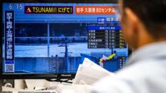 Japan on high alert for ‘huge’ second quake after issuing tsunami warning