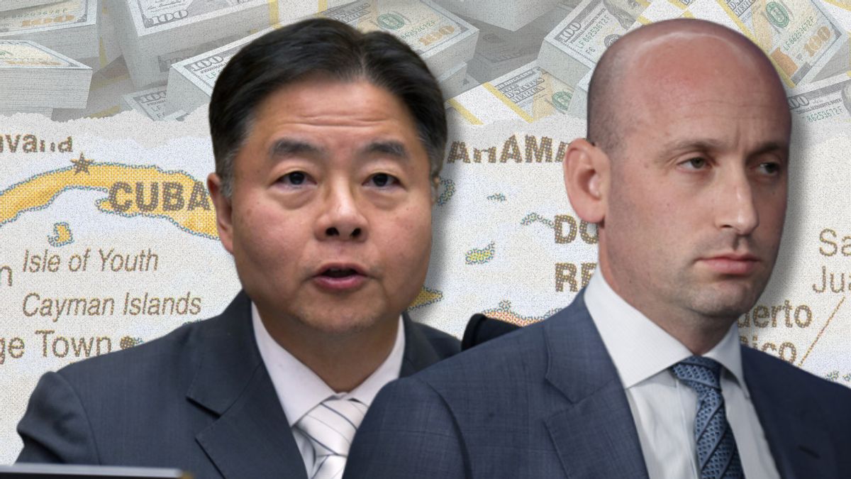 Did Ted Lieu expose Stephen Miller funneling $6.2B through Cayman Islands?