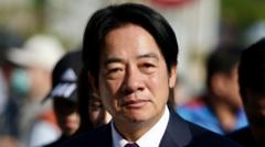 Taiwan president cancels trip after African countries revoke flight permits