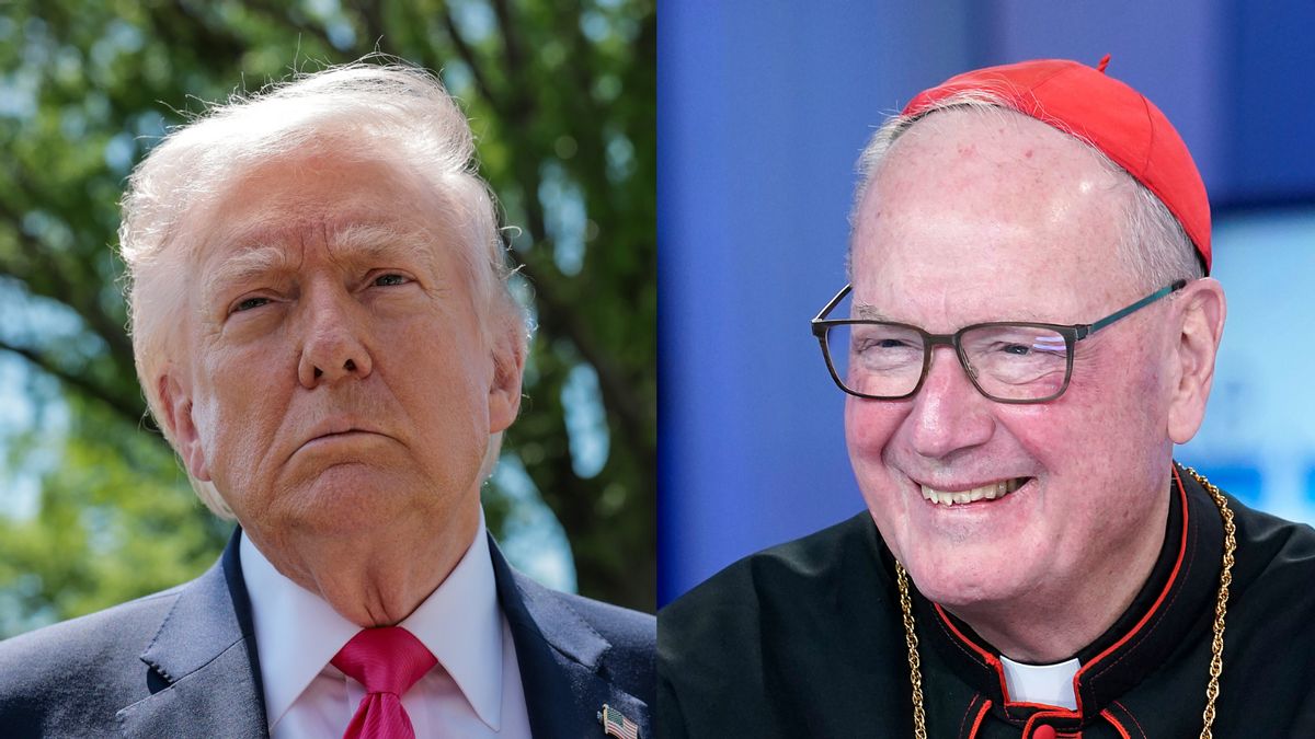 Did Cardinal Dolan defend Trump, saying he ‘stands for every American’?