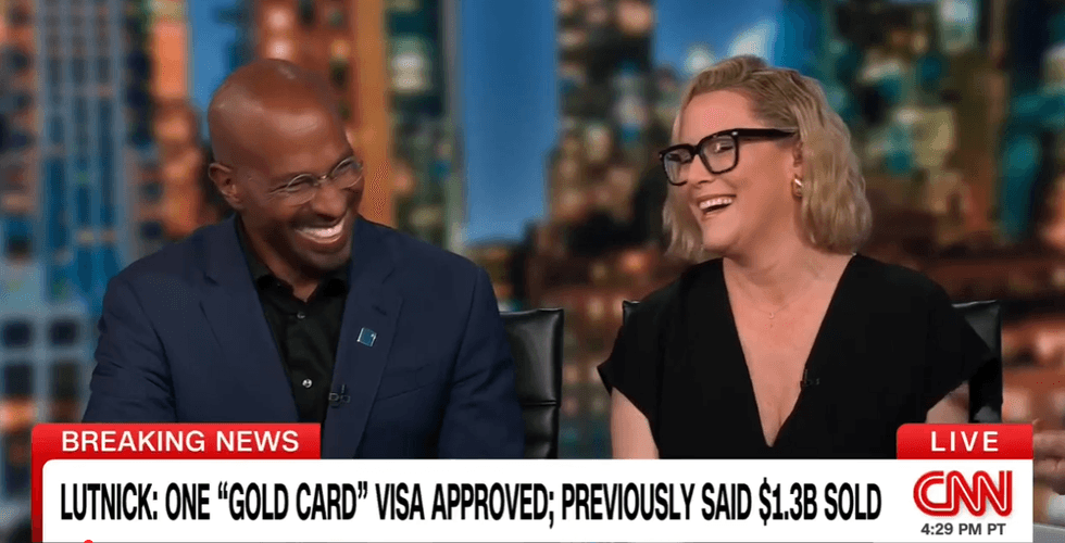 Trump brutally mocked on CNN over bizarre Gold Card sales claim: ‘Guy might be dishonest’