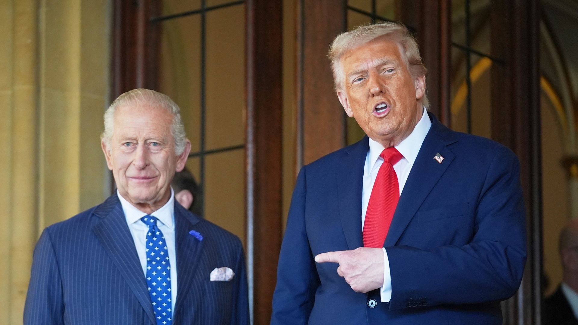 Trump gives more details about King’s state visit