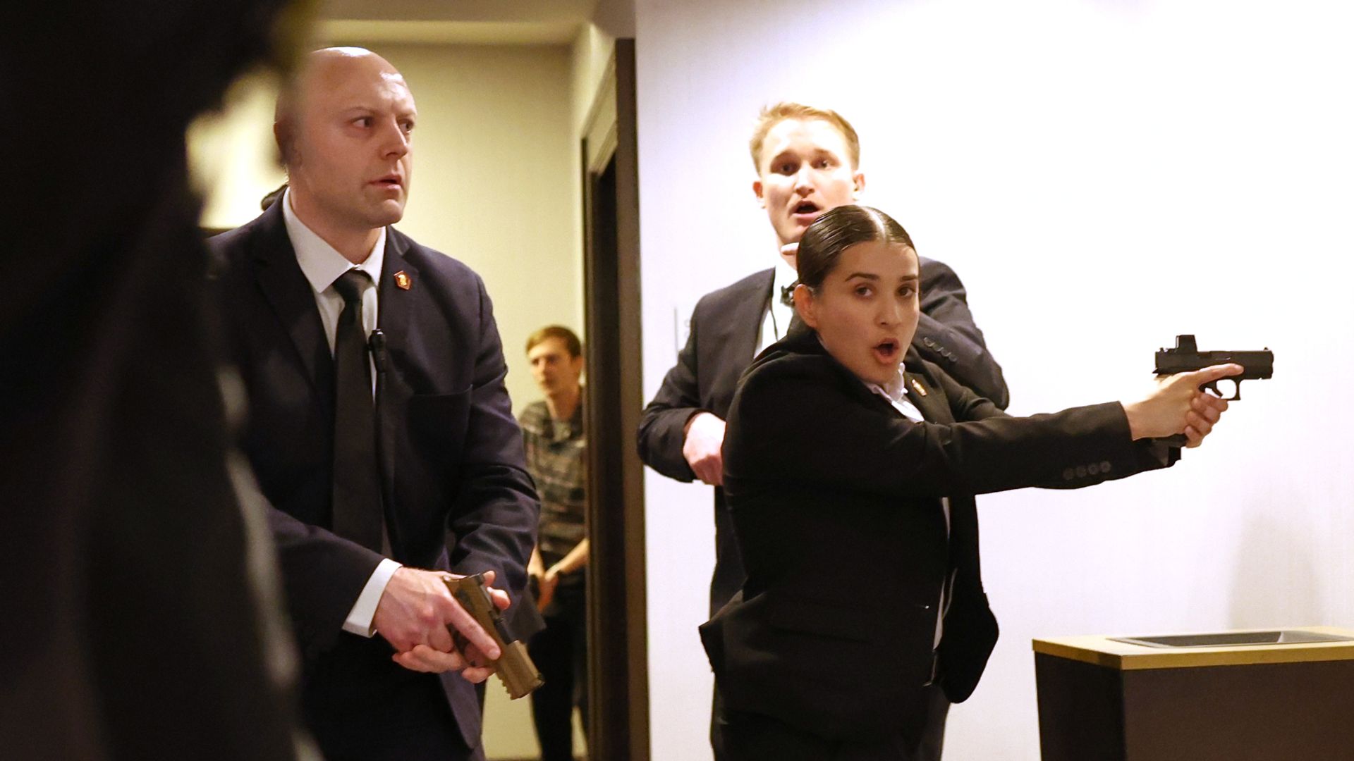 How shooting unfolded at the White House correspondents’ dinner