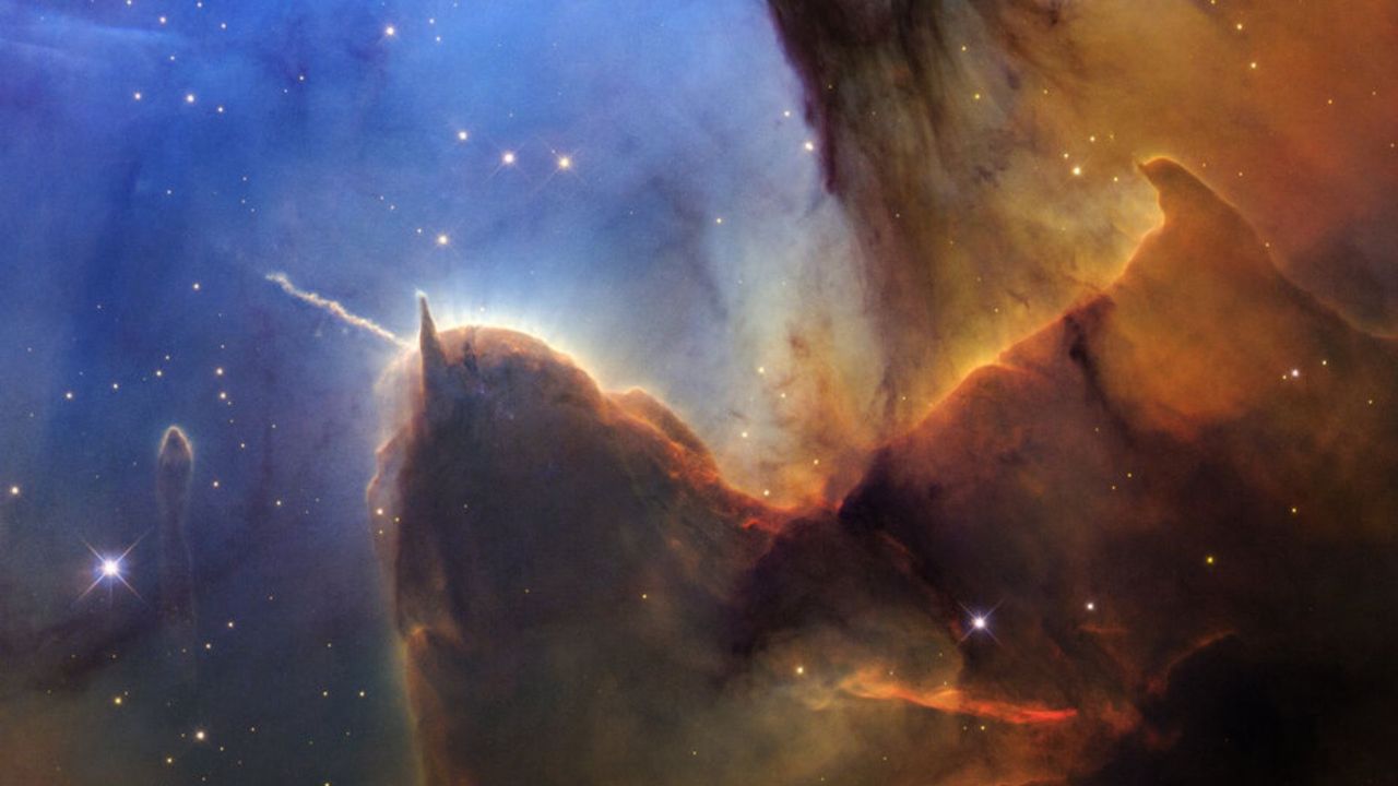 Hubble revisits stunning Trifid Nebula after 30 years, and spots a growing jet of energy — Space photo of the week
