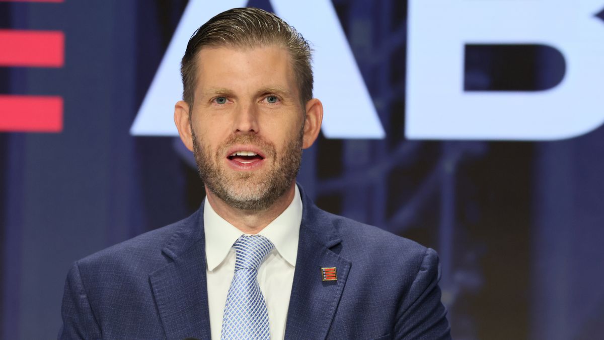 Fake Eric Trump post with threatening message about ‘American golden age’ recirculates online