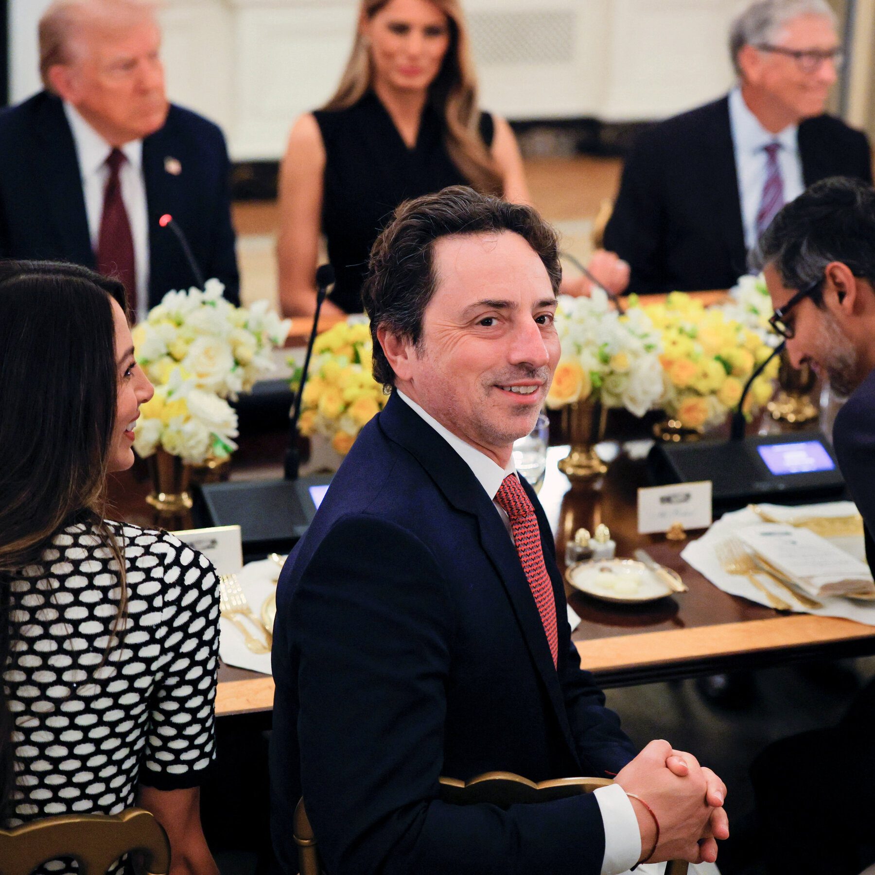 Sergey Brin Moves to the Right, With a ‘MAGA Girlfriend’ by His Side