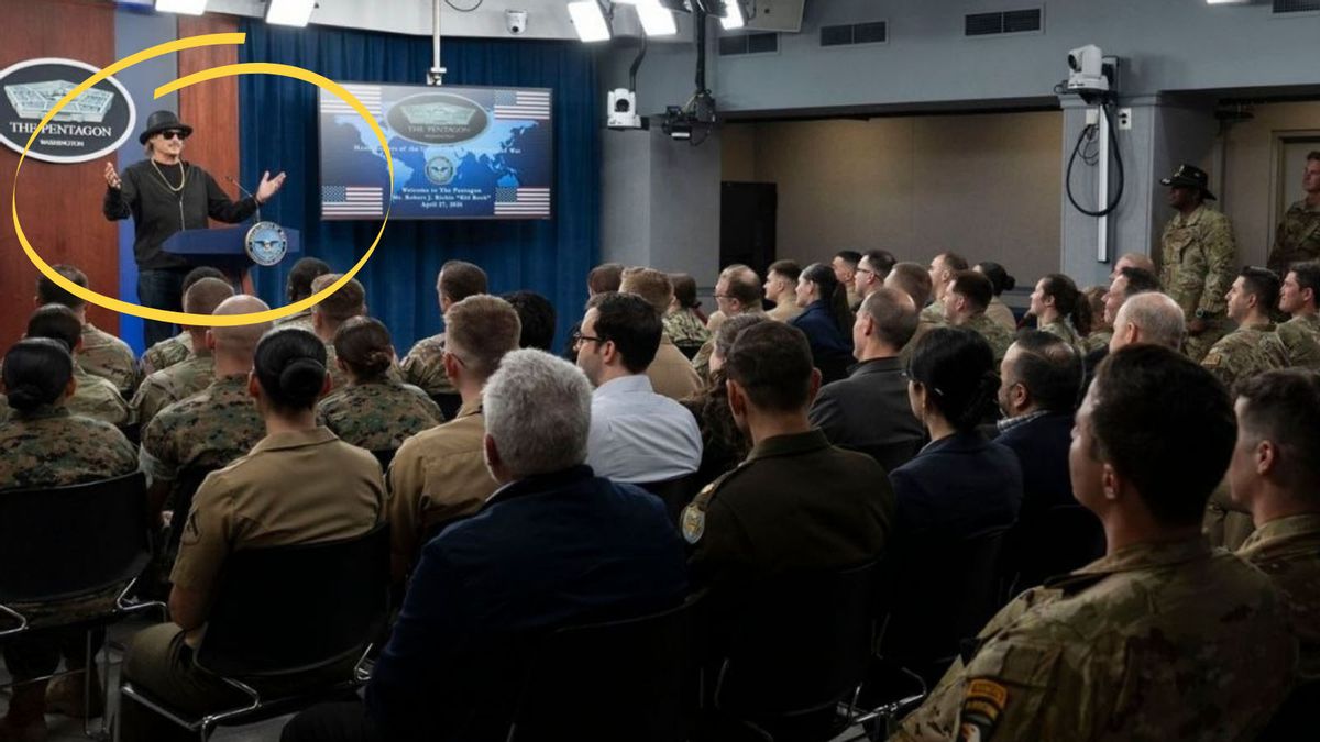 Did Kid Rock address Pentagon about Strait of Hormuz? Photo is miscaptioned