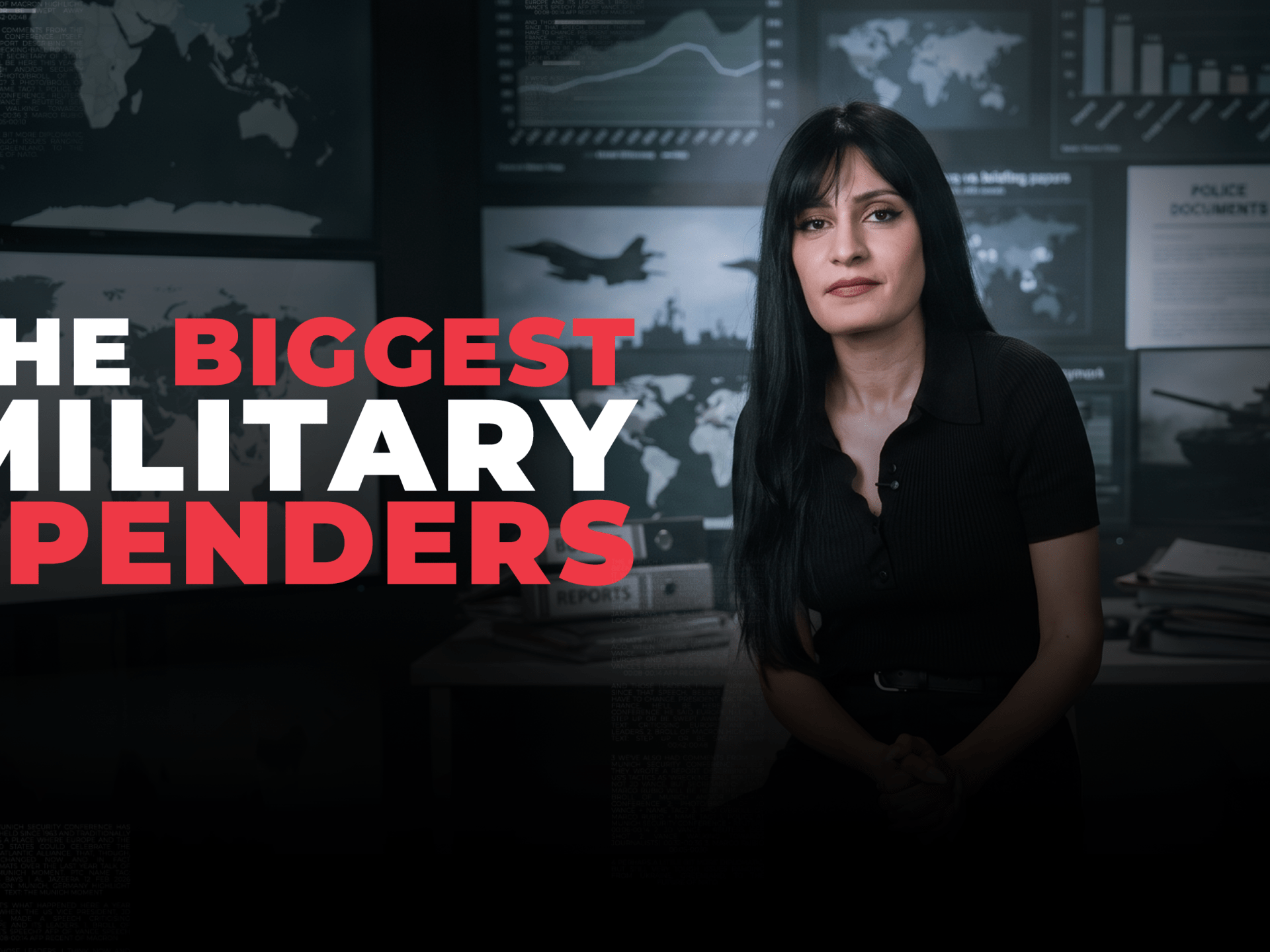 The biggest military spenders