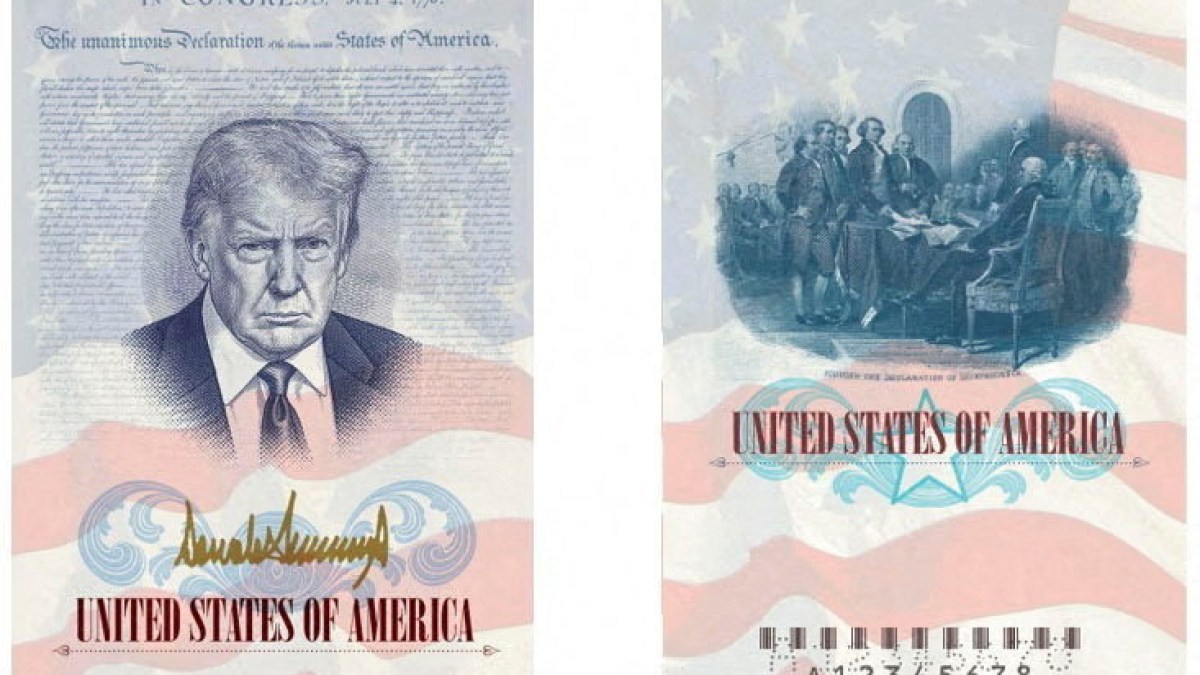 Trump to feature on limited-edition US passports for 250th anniversary