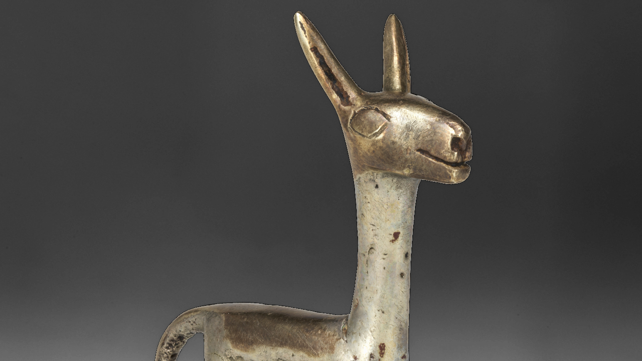 Miniature camelid effigy: A 600-year-old sculpture of a llama that may have been sacrificed in an Inca ritual