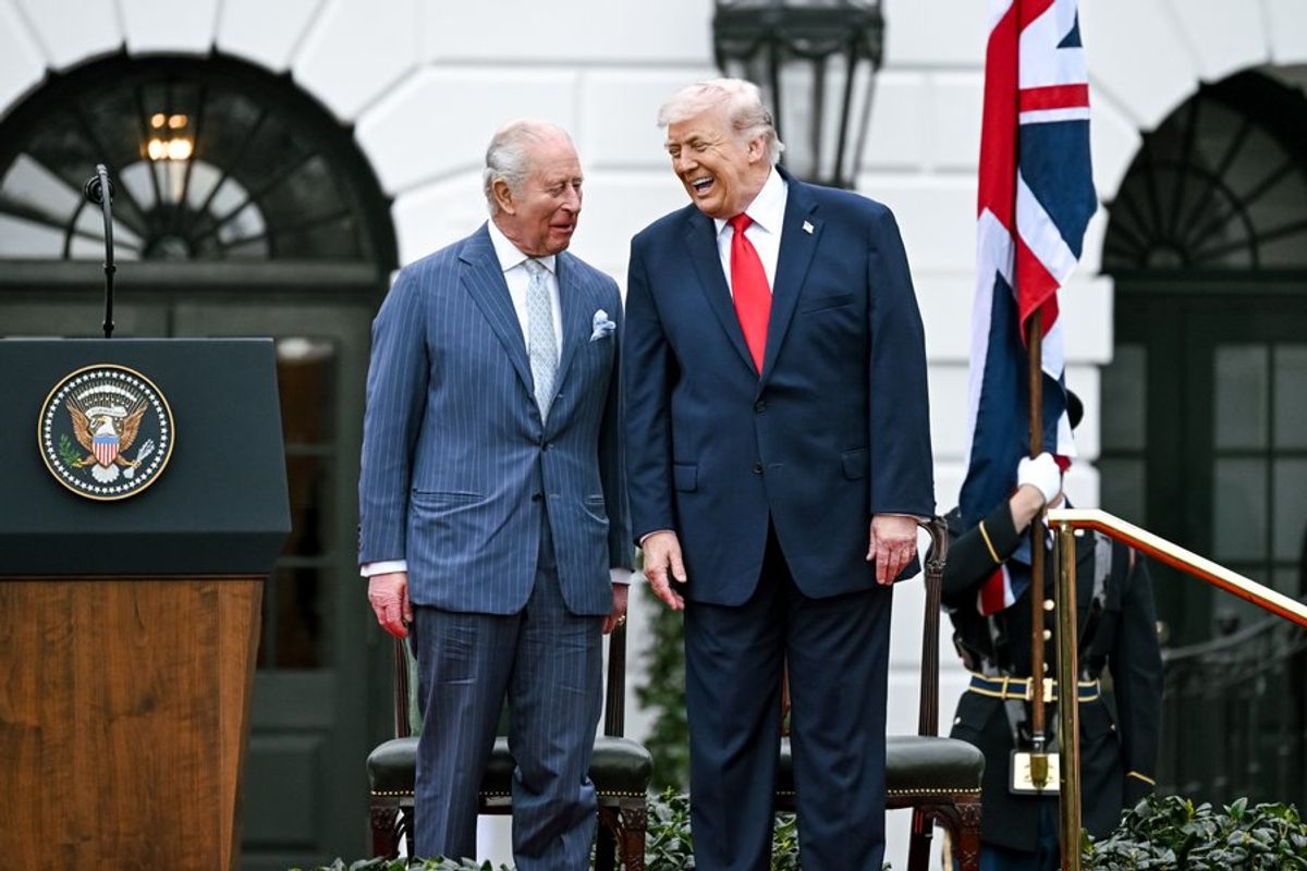 White House posted photo of Trump, King Charles III with ‘TWO KINGS’ caption