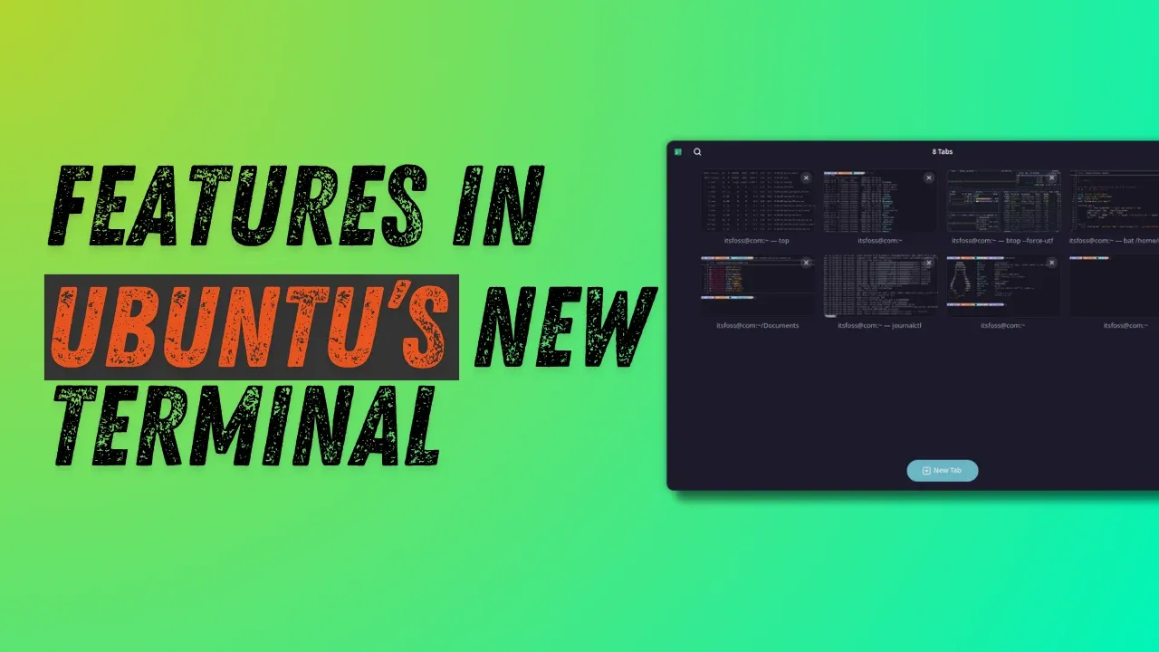 7 Features I Like in Ptyxis (The New Default Ubuntu Terminal)