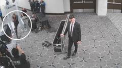 New CCTV footage appears to shows when shots were fired at Washington press dinner