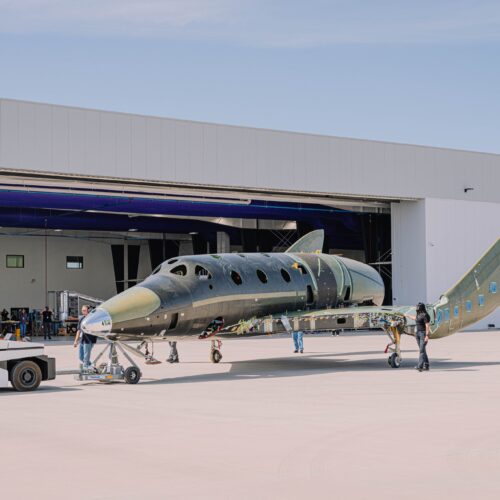 Virgin Galactic reveals new ship, but it’s running out of time and cash