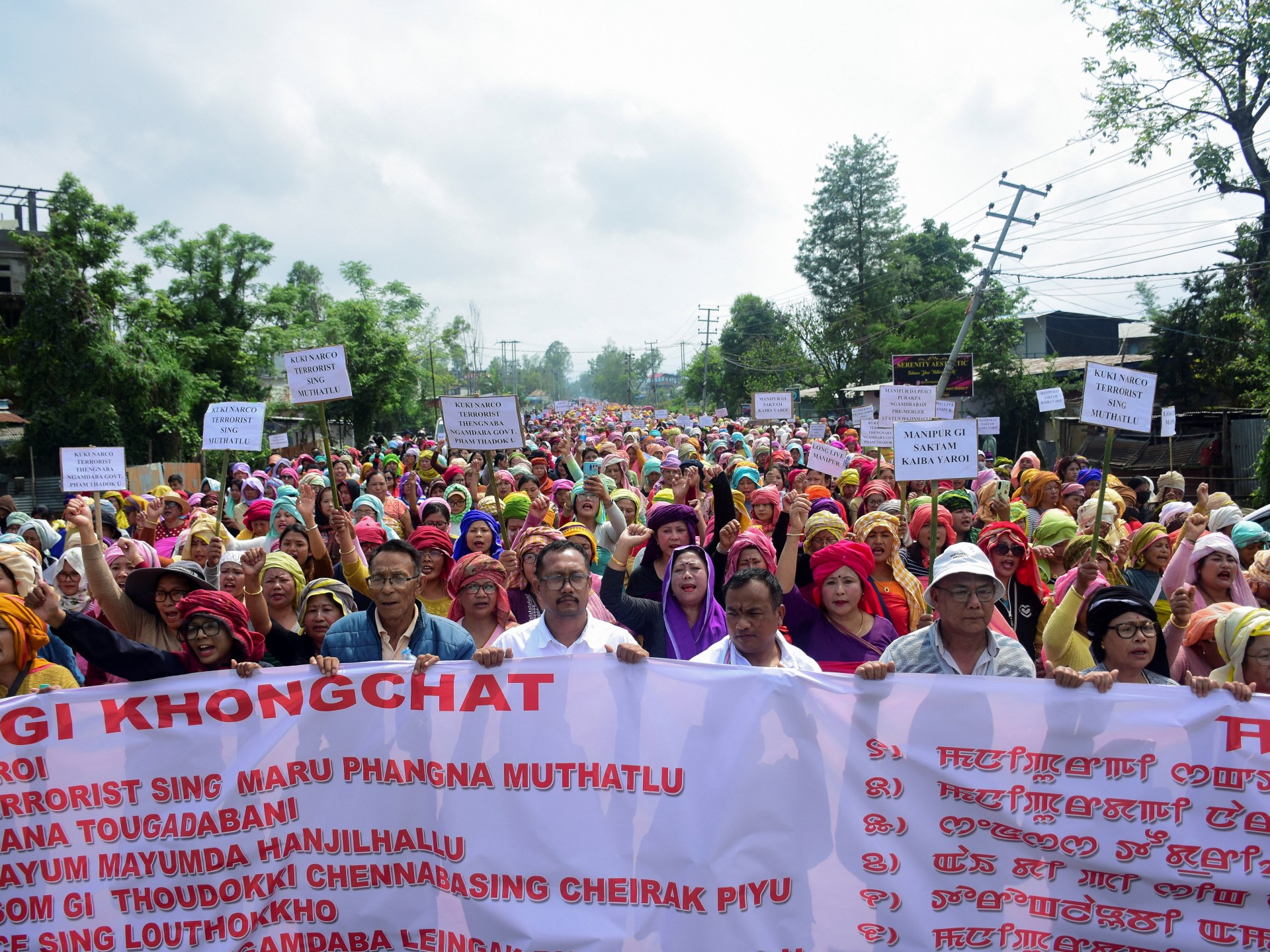 Thousands in India’s Manipur mark three years since ethnic clashes began