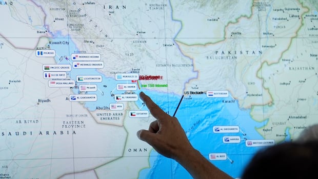 U.S. says 2 of its destroyers are in the Gulf, 2 merchant ships got out