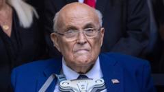 Former New York City mayor Rudy Giuliani recovering from pneumonia and ‘now breathing on his own’